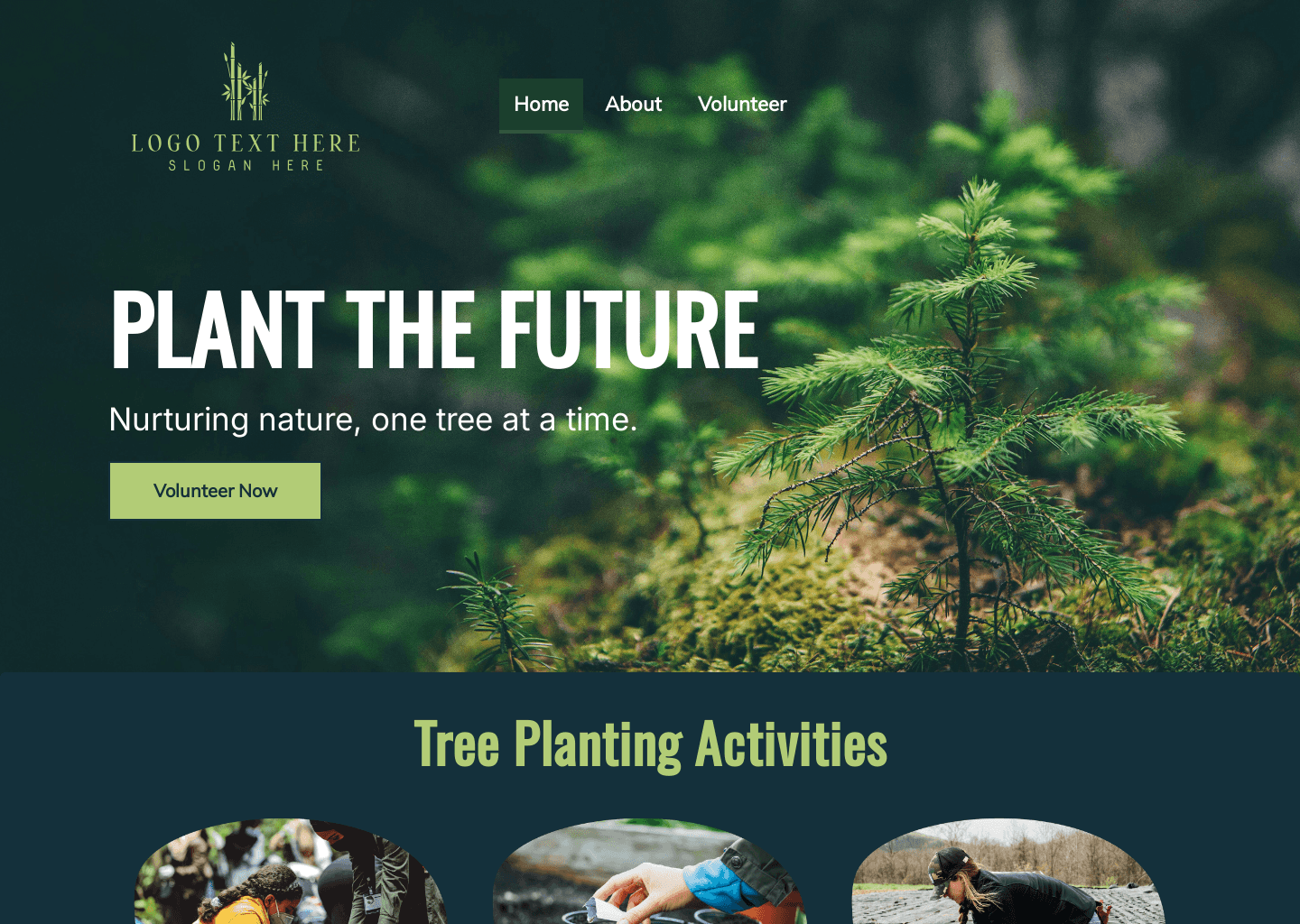 Environmental Protection Organization Website Preview