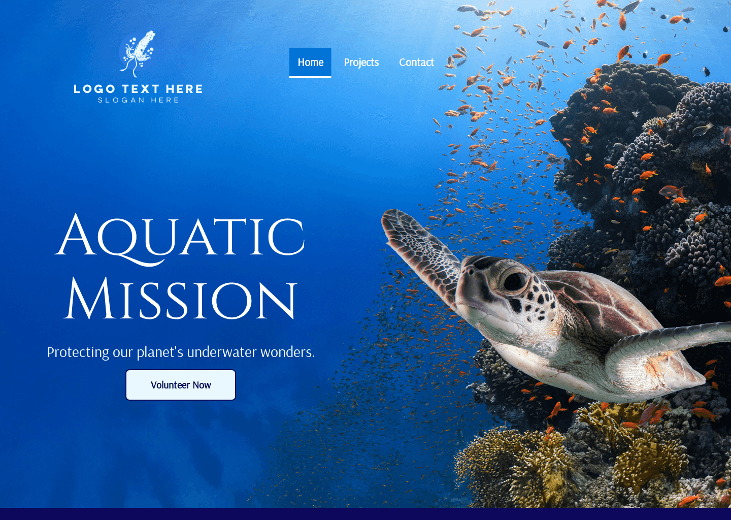Marine Life Organization Website