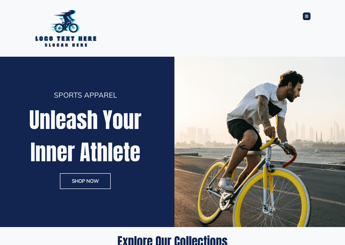 Sportify Apparel Website Preview