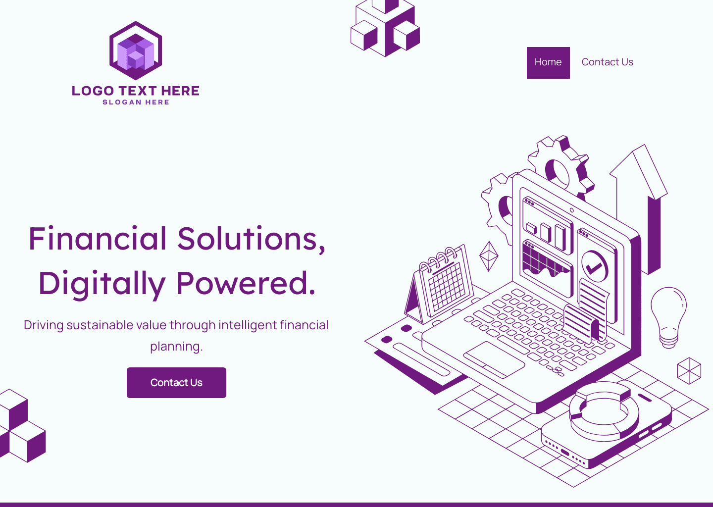 Corporate Marketing Firm Website Preview