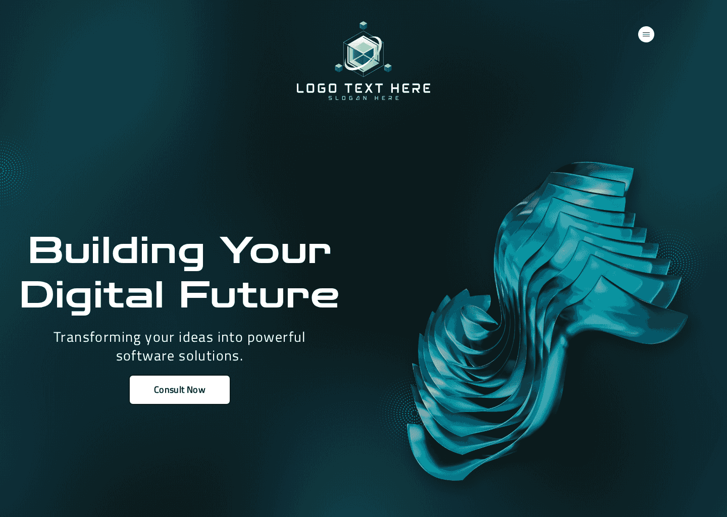Software Development Service Website Preview