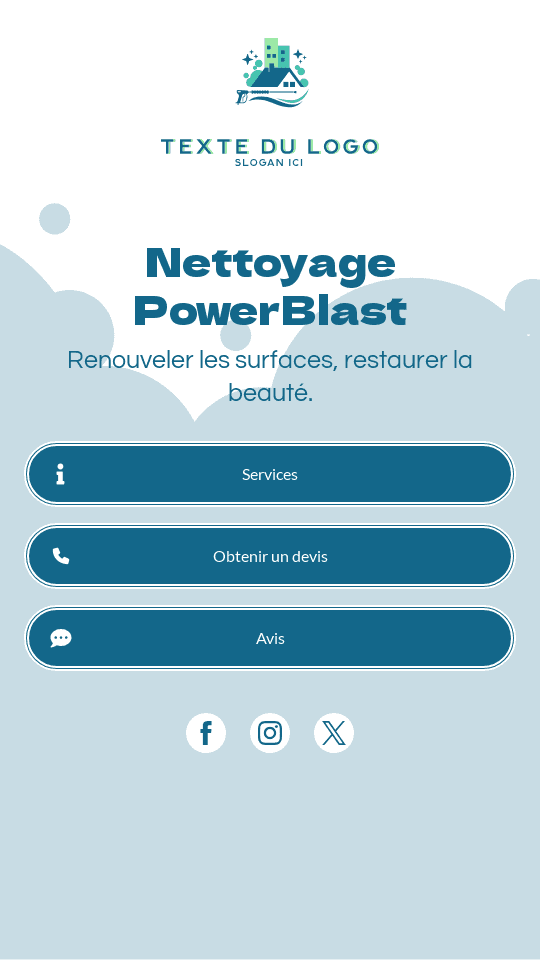 Nettoyage à haute pression Website