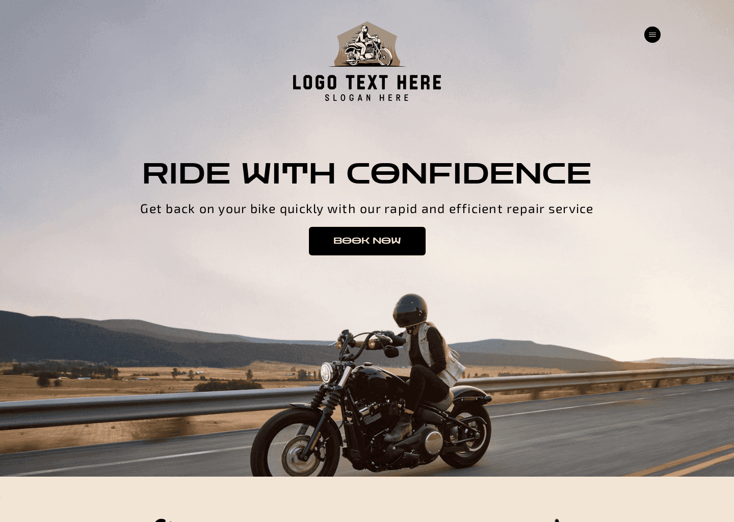 Motorbike Mechanic Shop Website