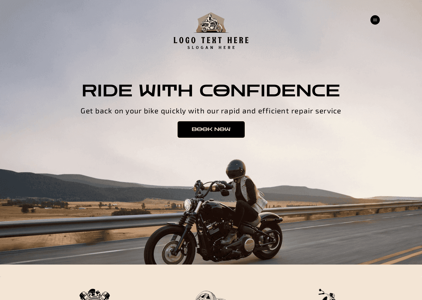 Motorbike Mechanic Shop Website