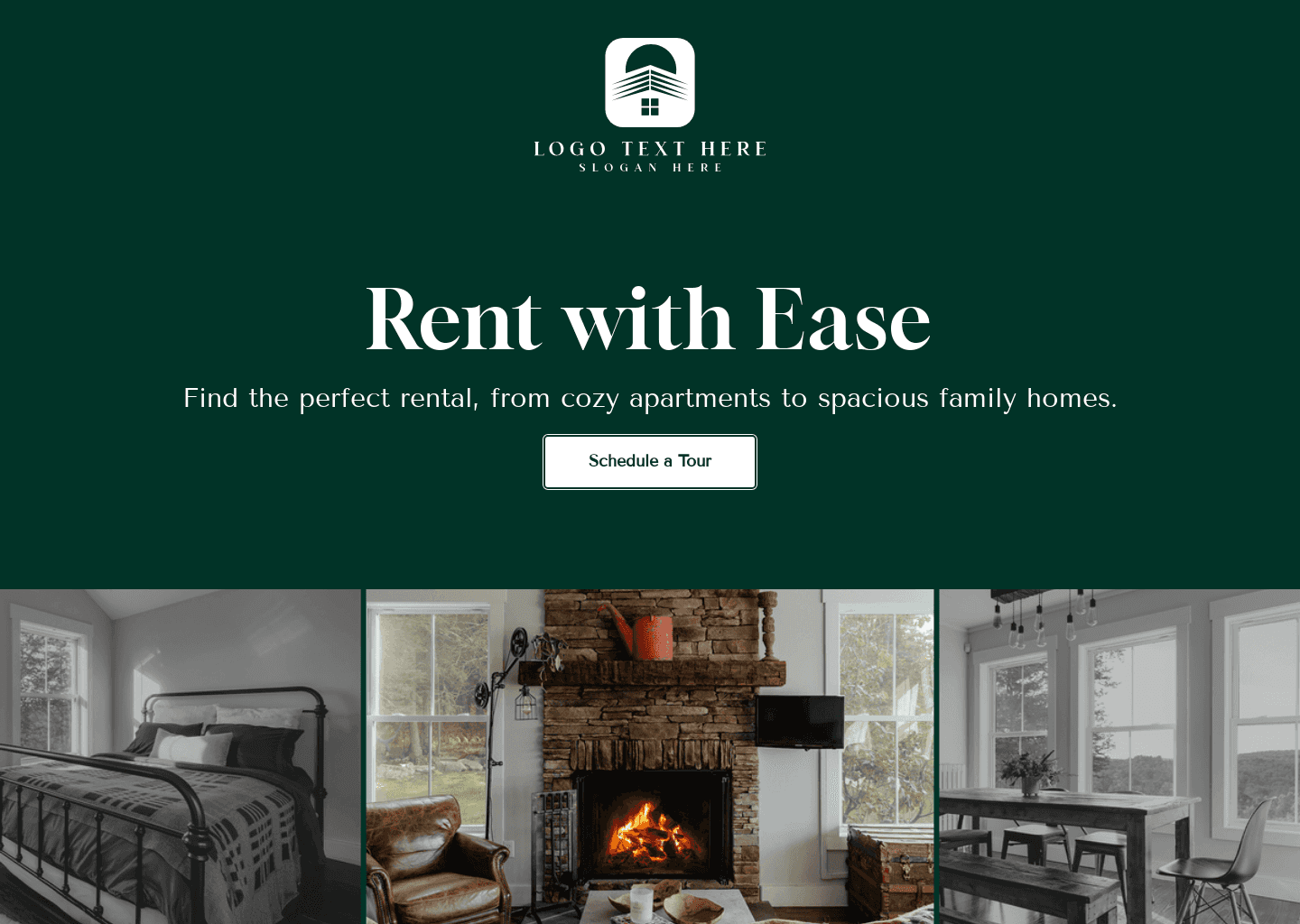 House Property Rental Website Preview