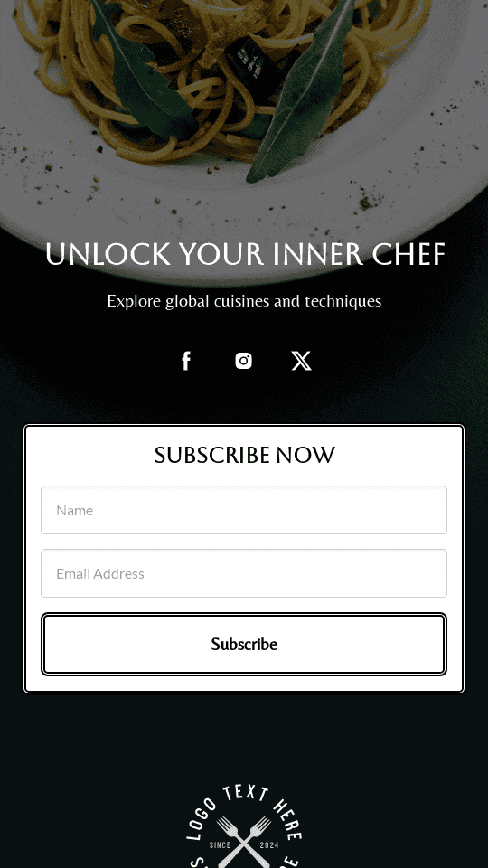 Cooking Class Subscription Link in Bio Preview