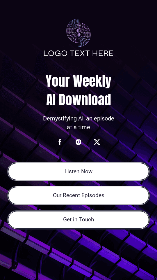 Online AI Podcast Link in Bio Preview