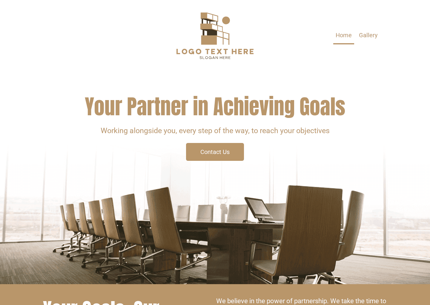 Business Company Gallery Website Preview