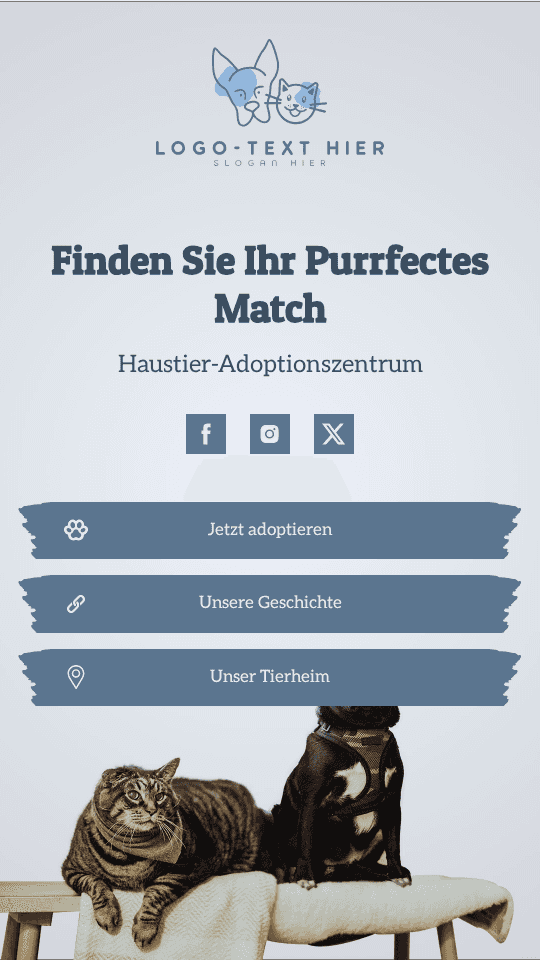 Städtisches Tierheim Link in Bio