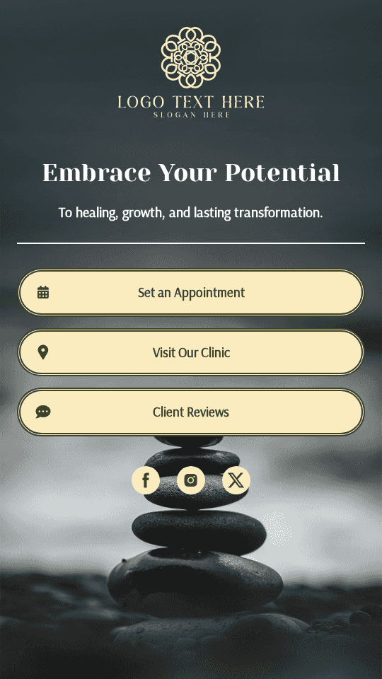 Counseling Therapy Clinic Link in Bio Preview