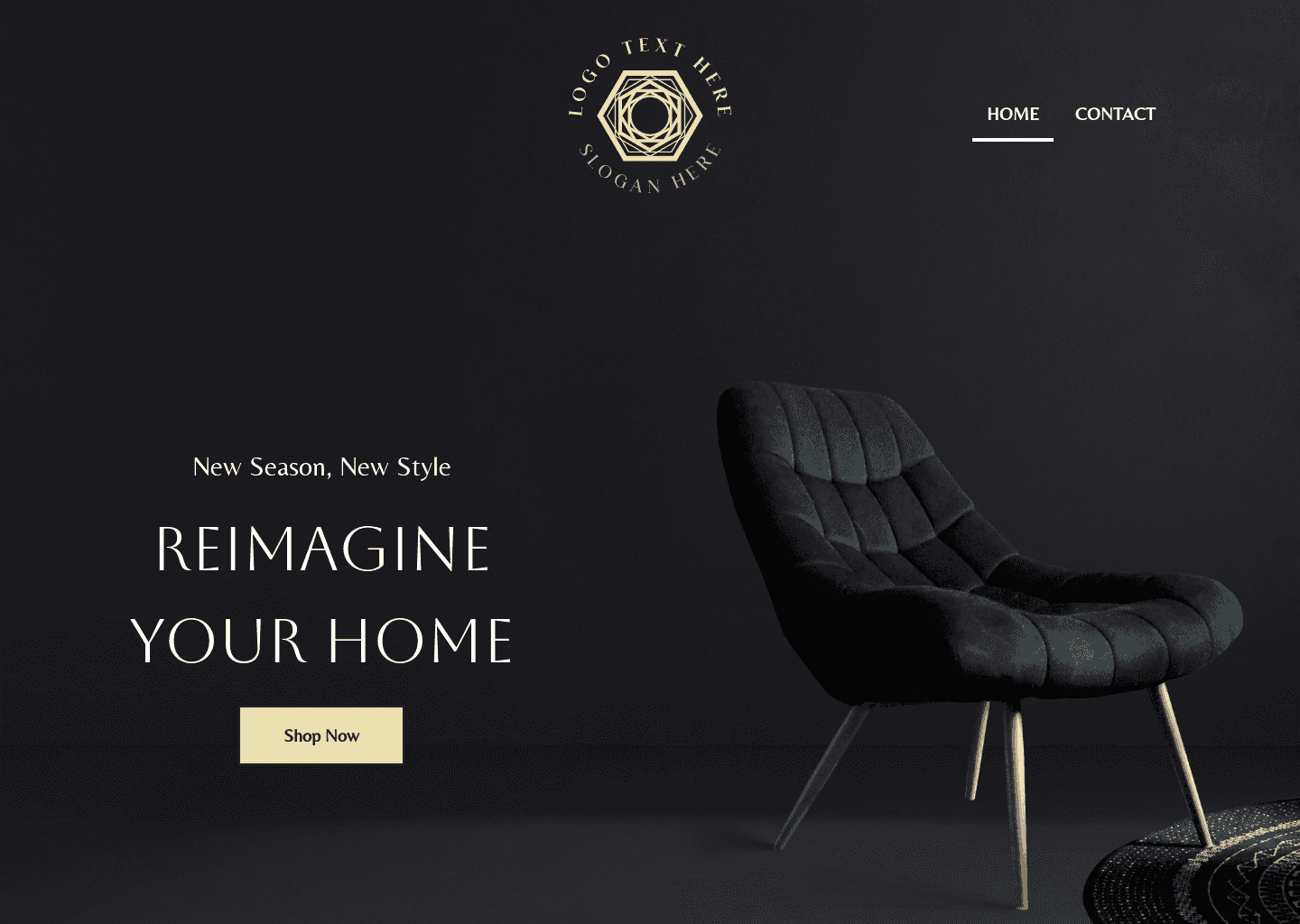 Furniture New Collection Website Preview