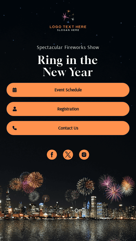Holiday Fireworks Show Link in Bio Preview