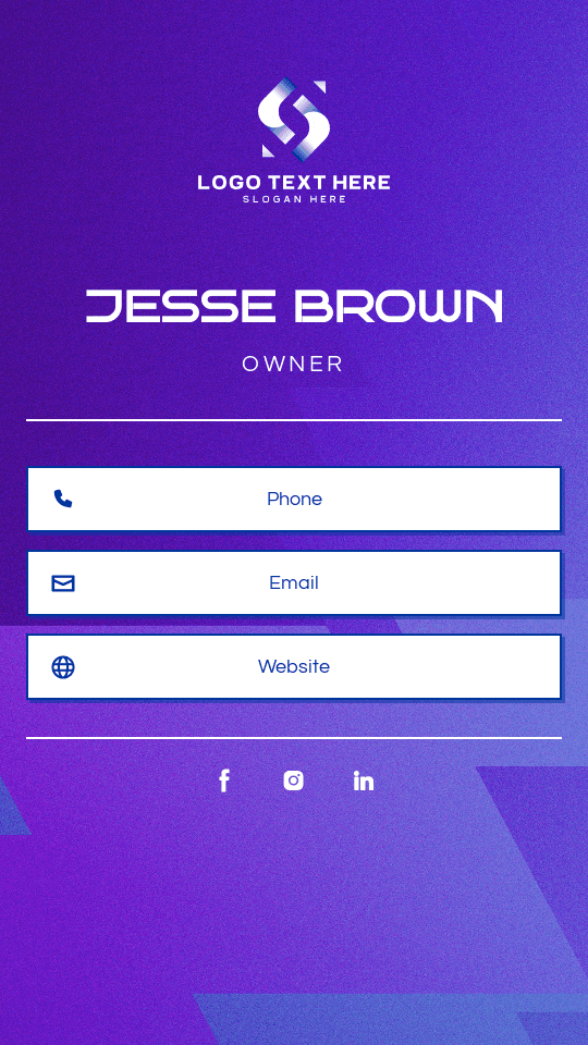 Technical Support Specialist Digital Business Card