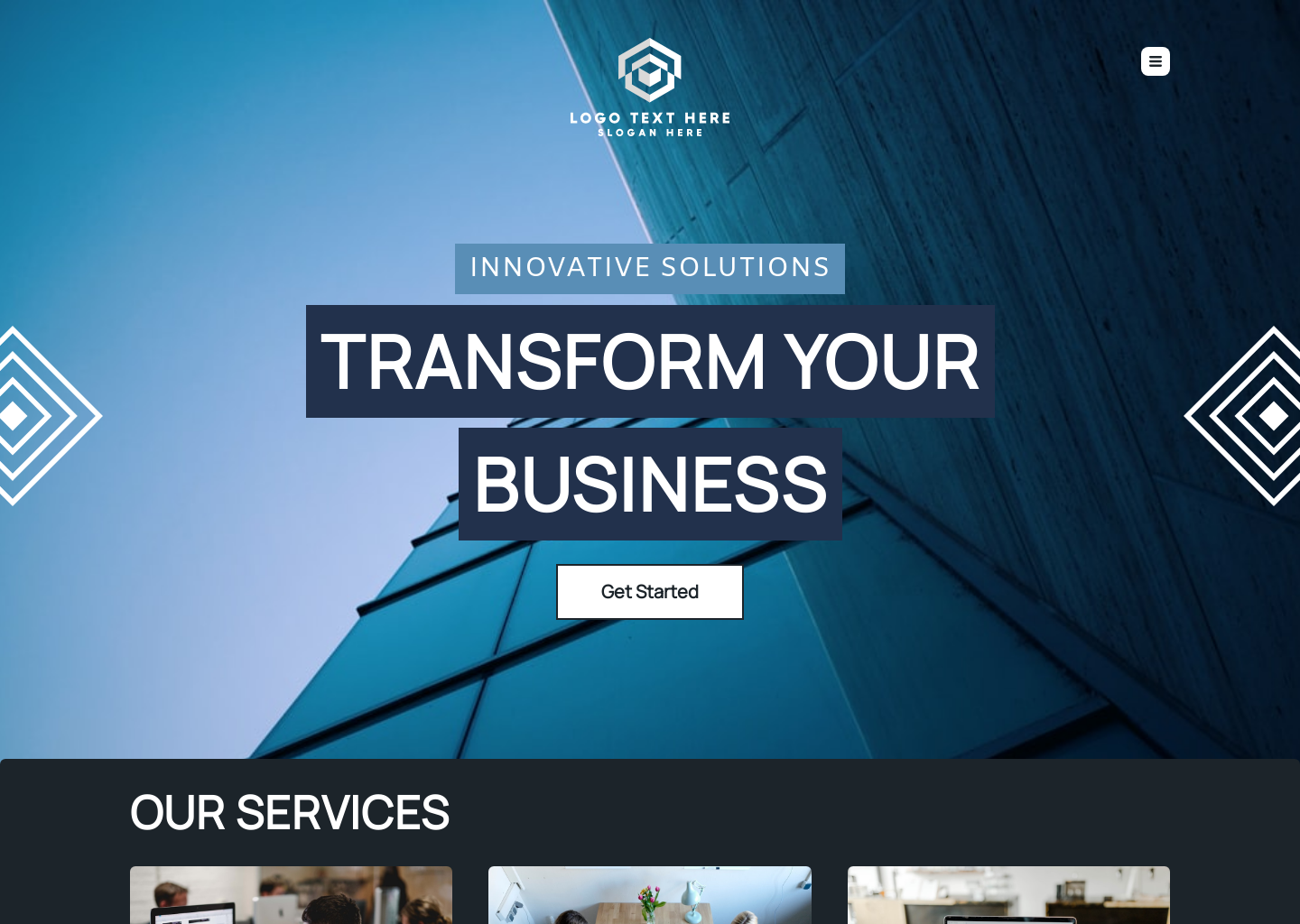 Business Ventures Website Builder Image Preview