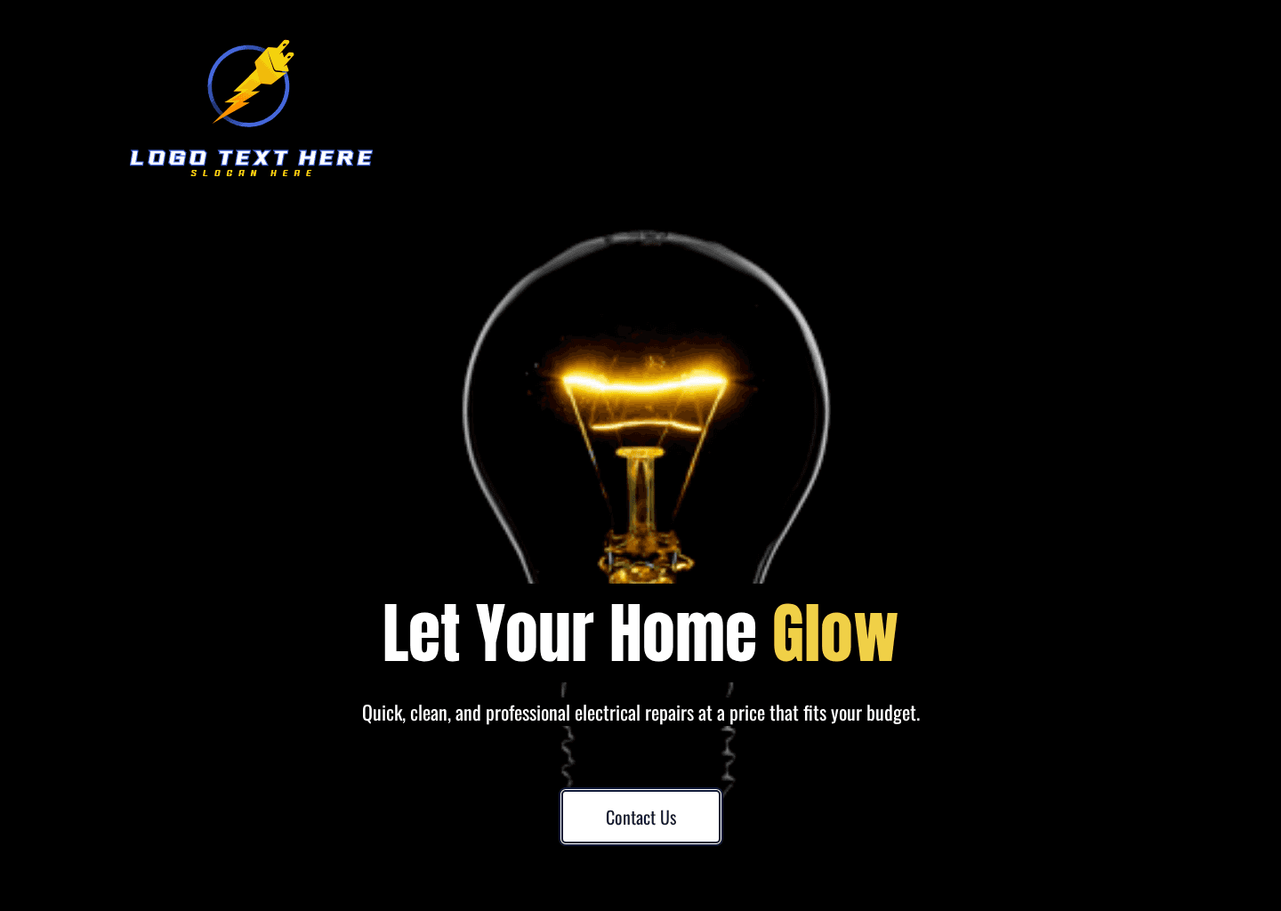 Professional Electrical Wireman Website Preview