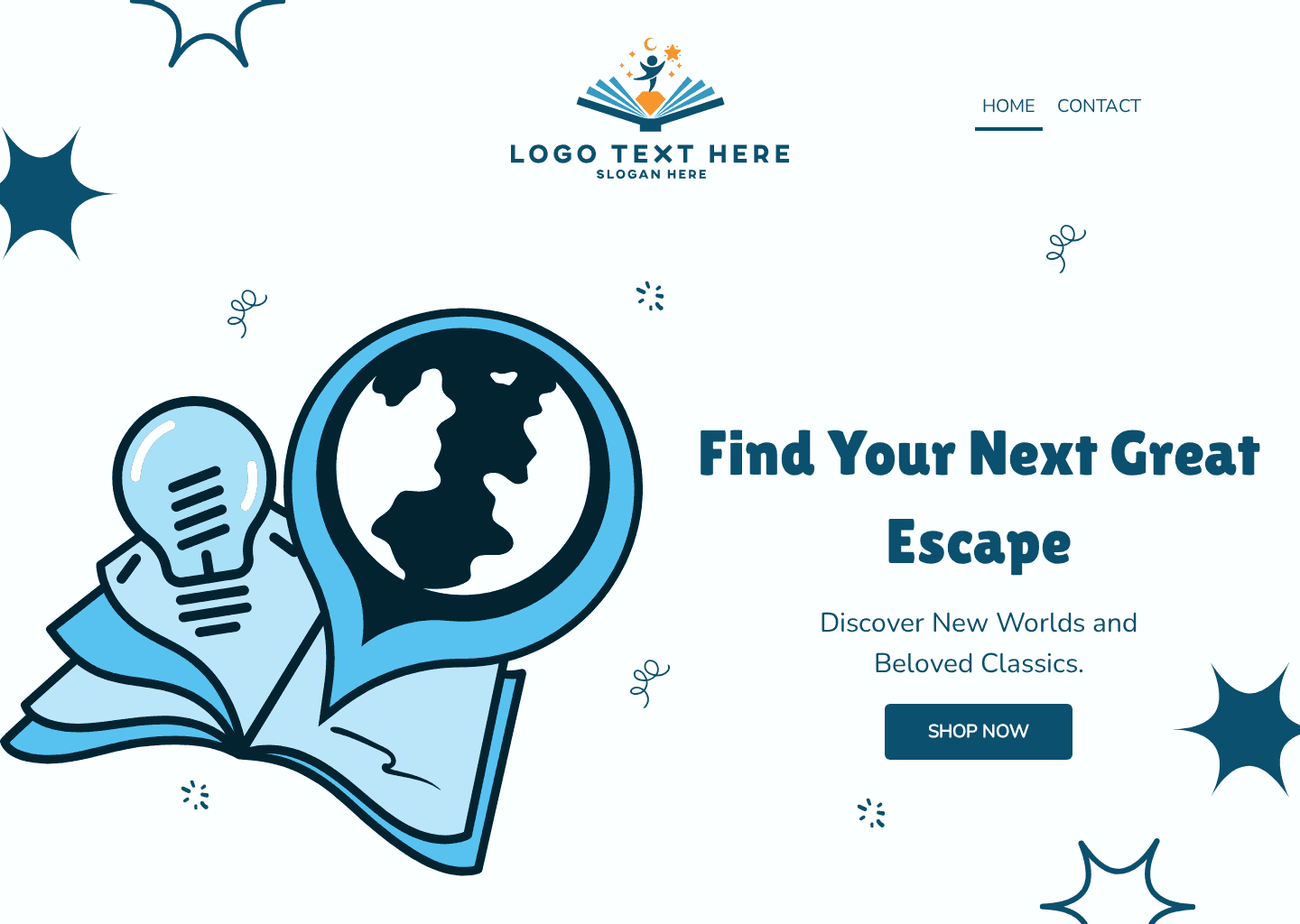 Local Bookstore Haven Website Preview