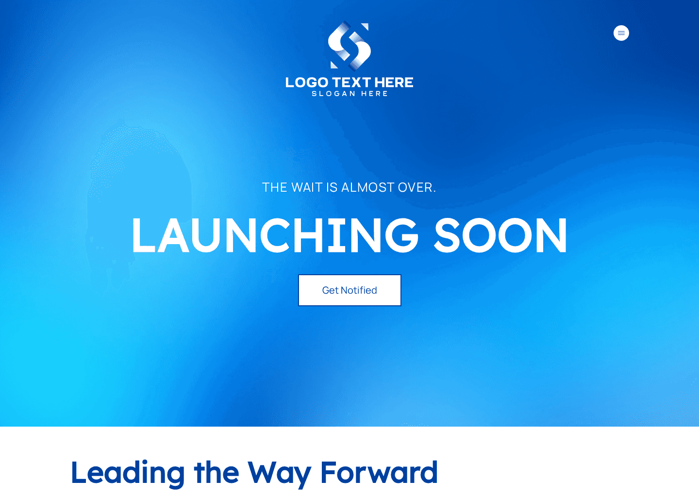 Modern Industry Launch Website