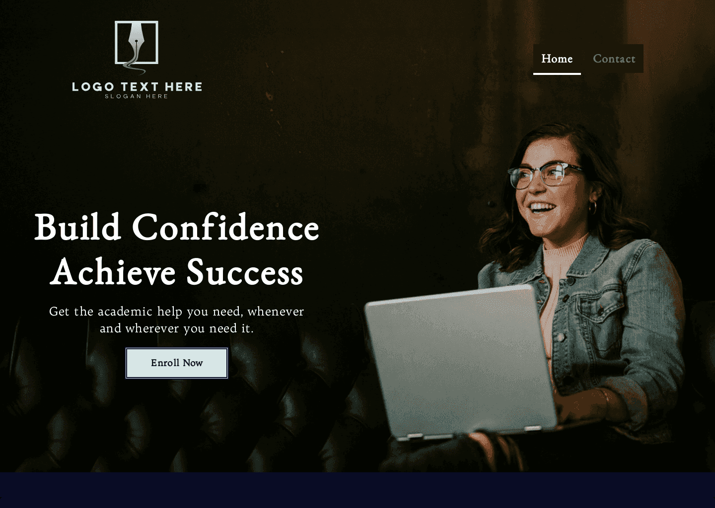 Online Tutoring Service Website Preview