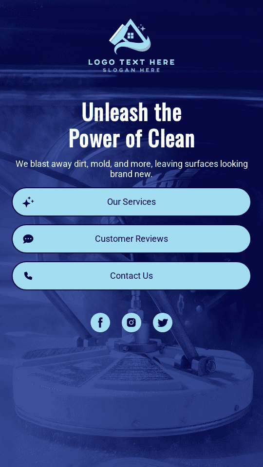 Pressure Wash Cleaning Link in Bio Preview