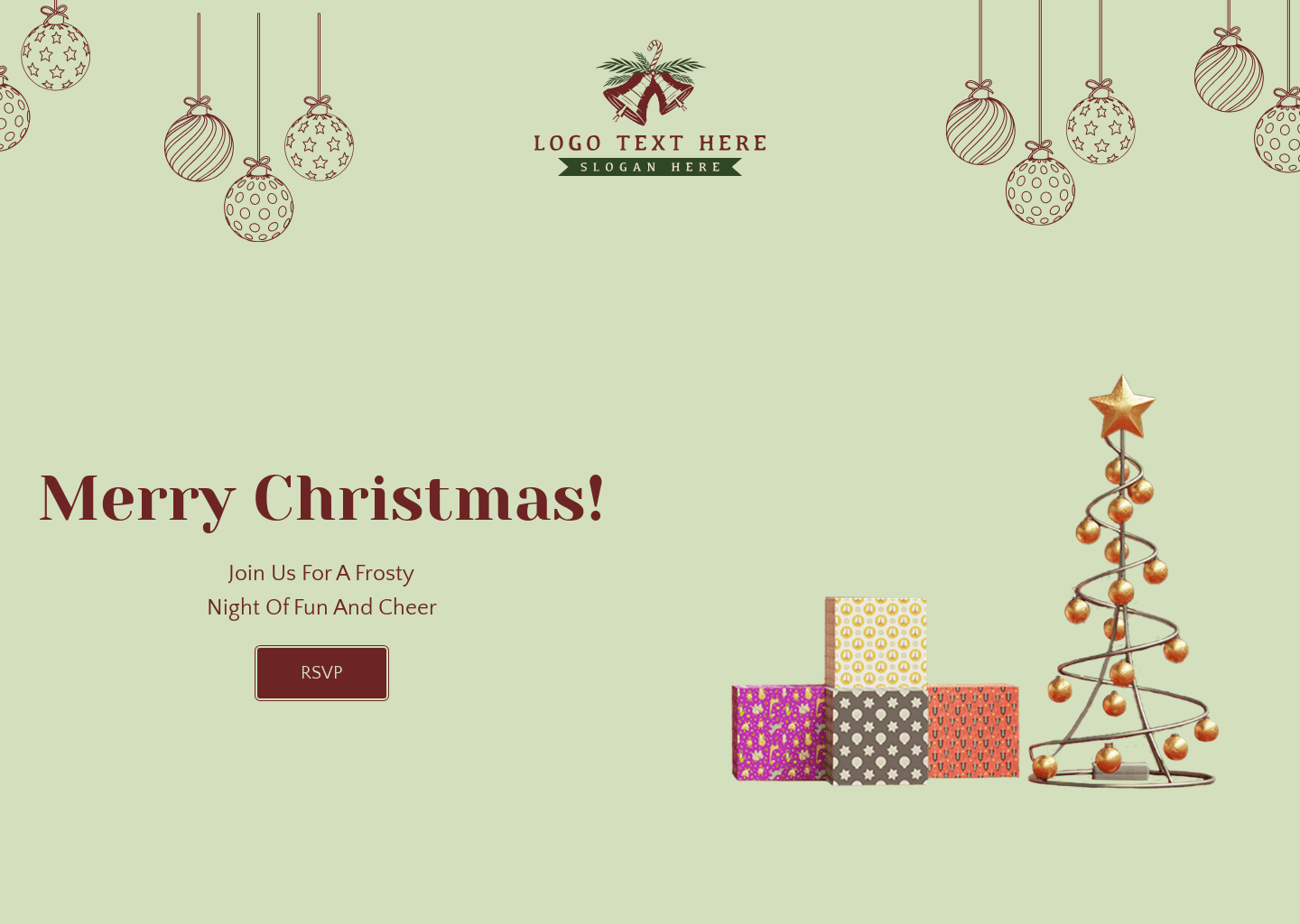 Christmas Dinner Website