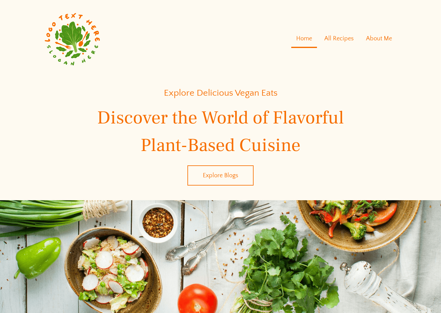 Savoring Stories Website Preview