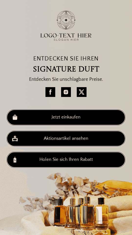 Luxusparfümverkauf Link in Bio
