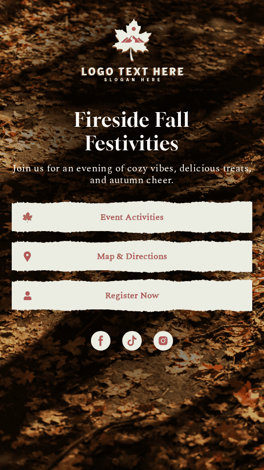 Fall Season Festivity Link in Bio Preview