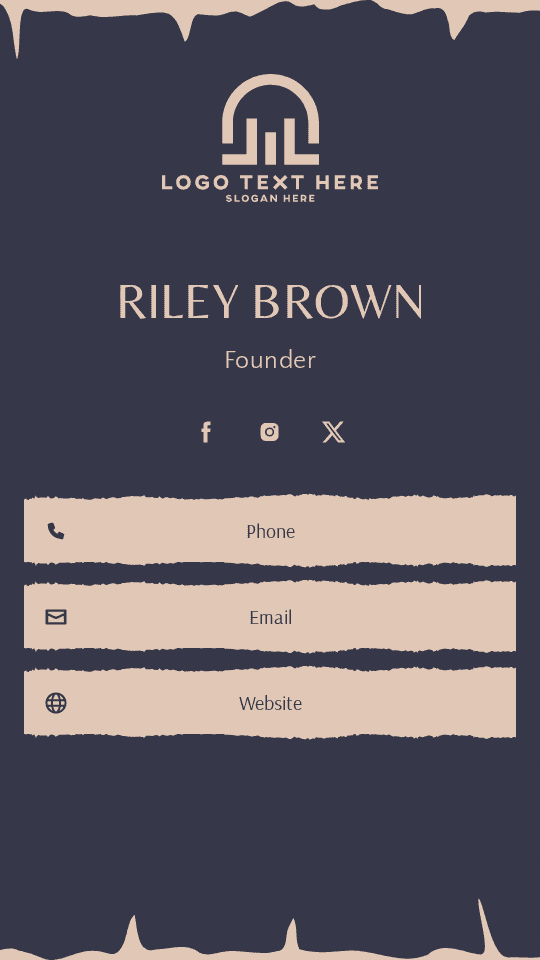 Vehicle Tire Technician Digital Business Card Preview