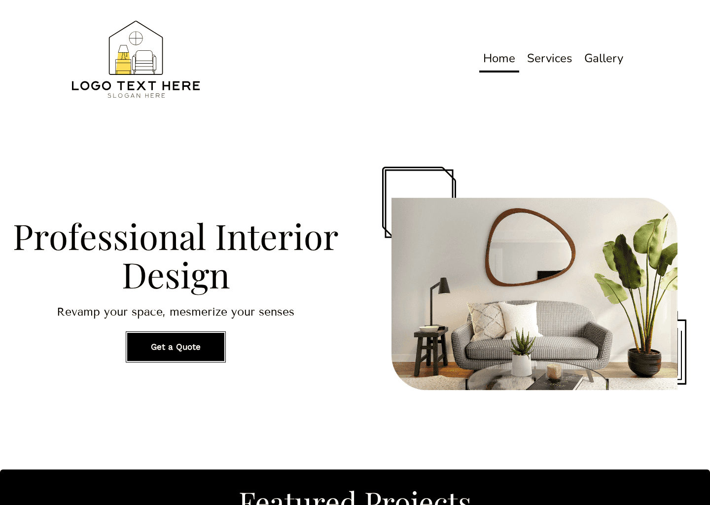 Expert Interior Design Website Preview