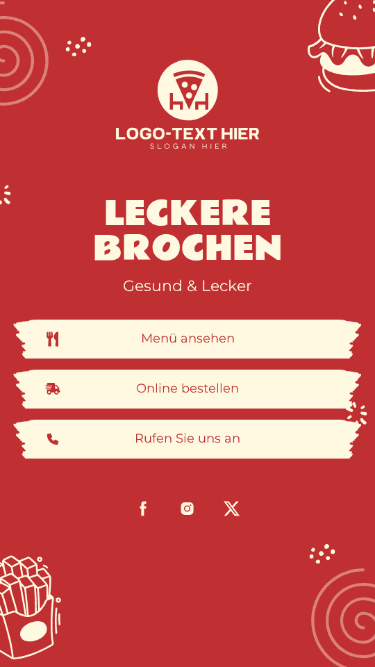 Leckeres Essen Restaurant Link in Bio
