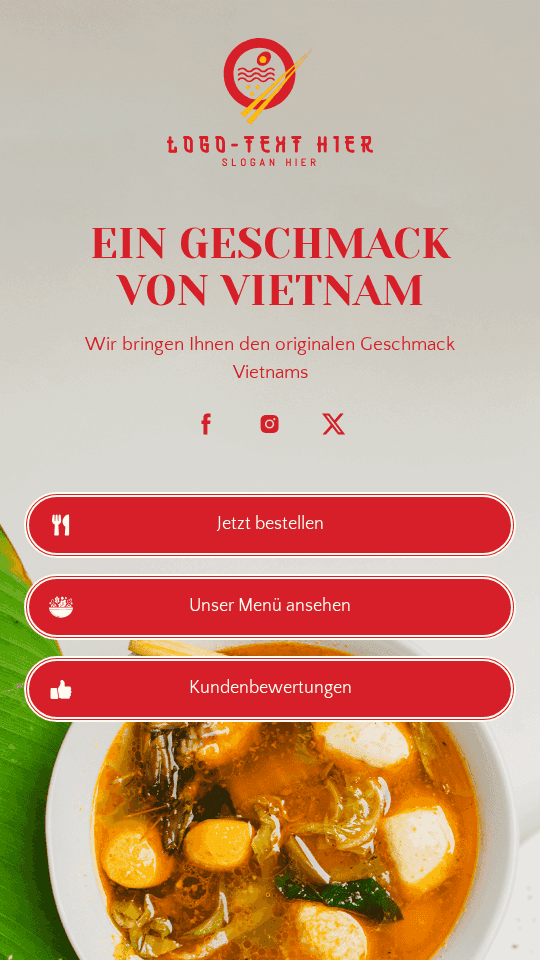 Vietnamesisches Restaurant Link in Bio