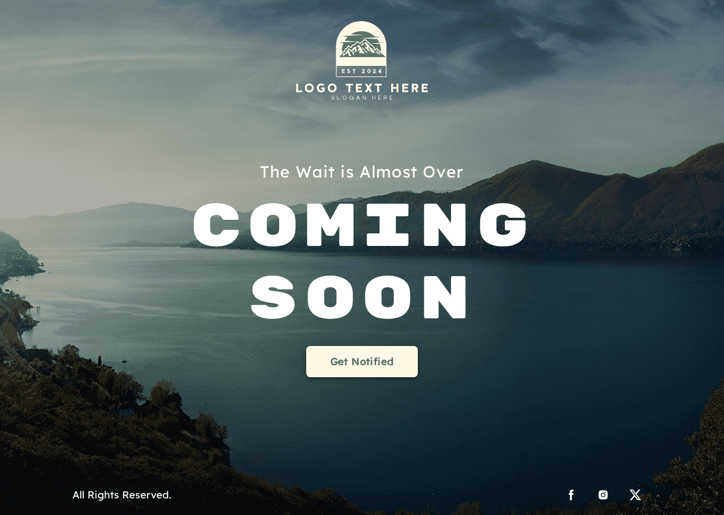 Nature Coming Soon Website