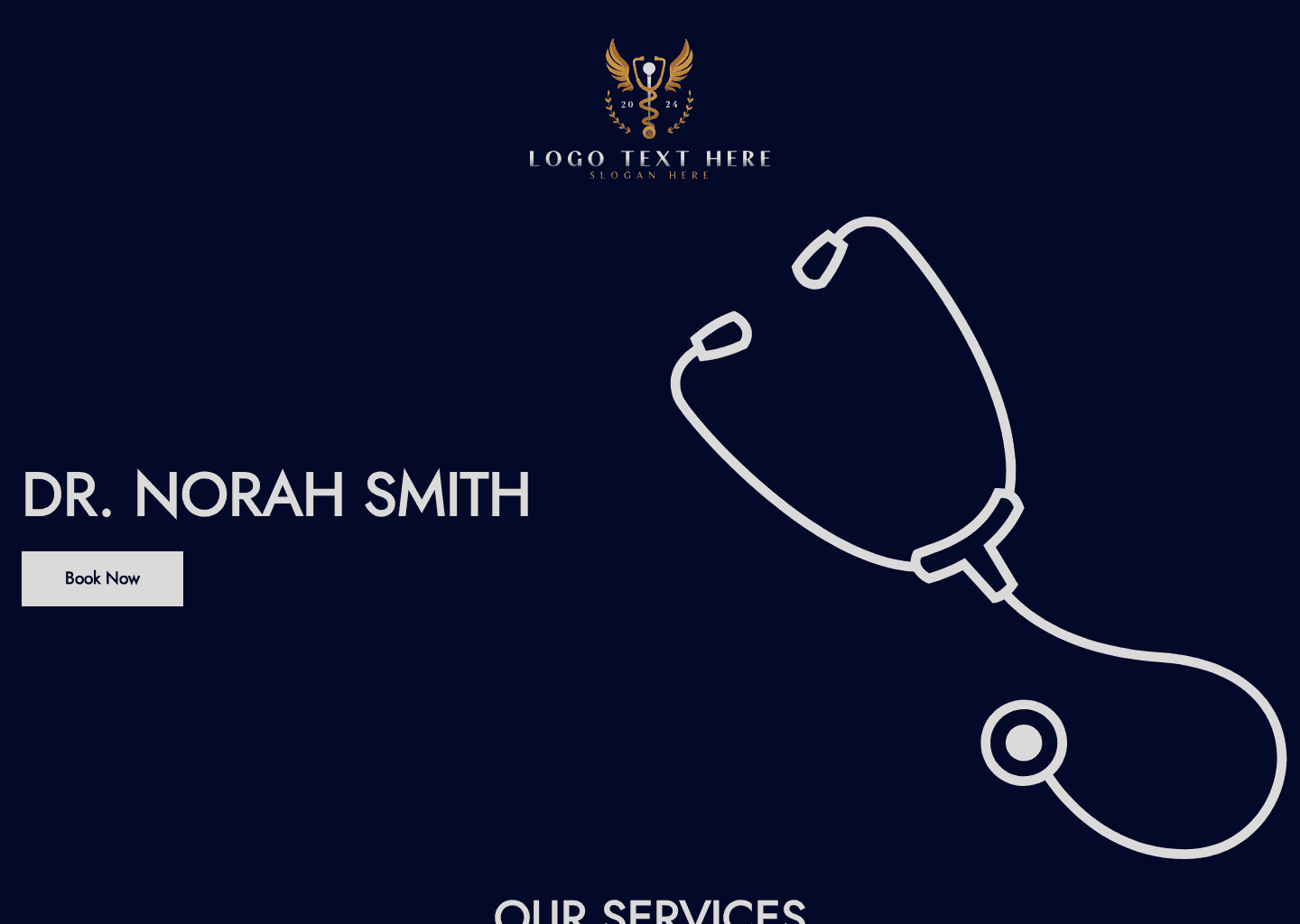 Medical Doctor Website Preview