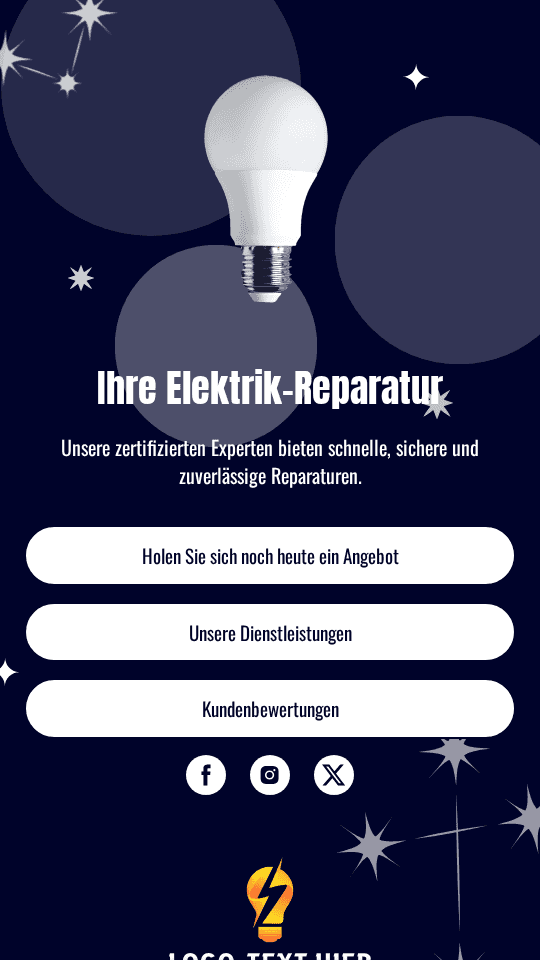 Elektriker für Reparaturen Link in Bio