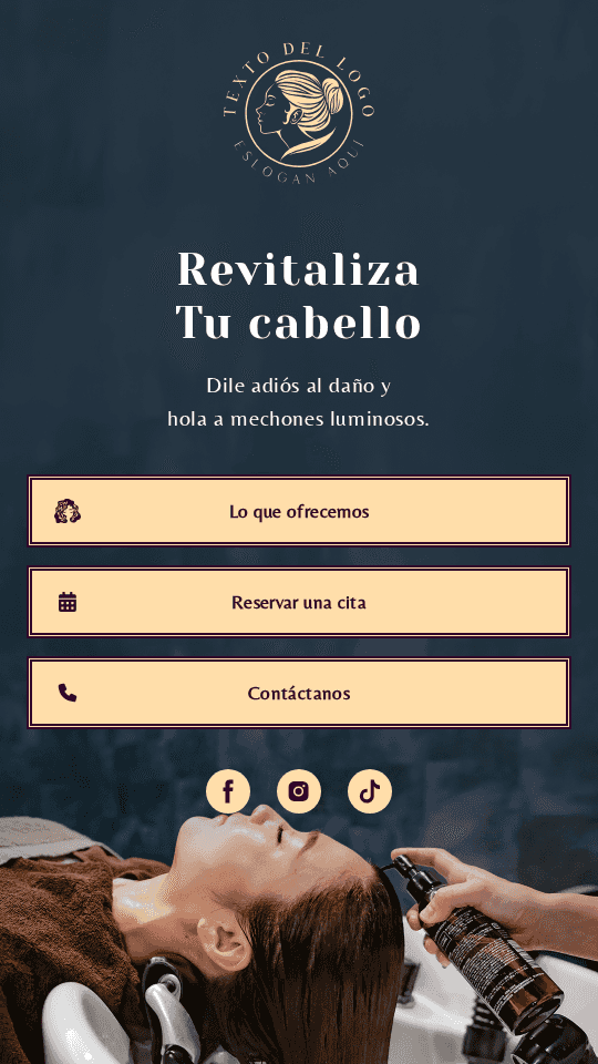 Servicio de Tratamiento Capilar Link in Bio Preview
