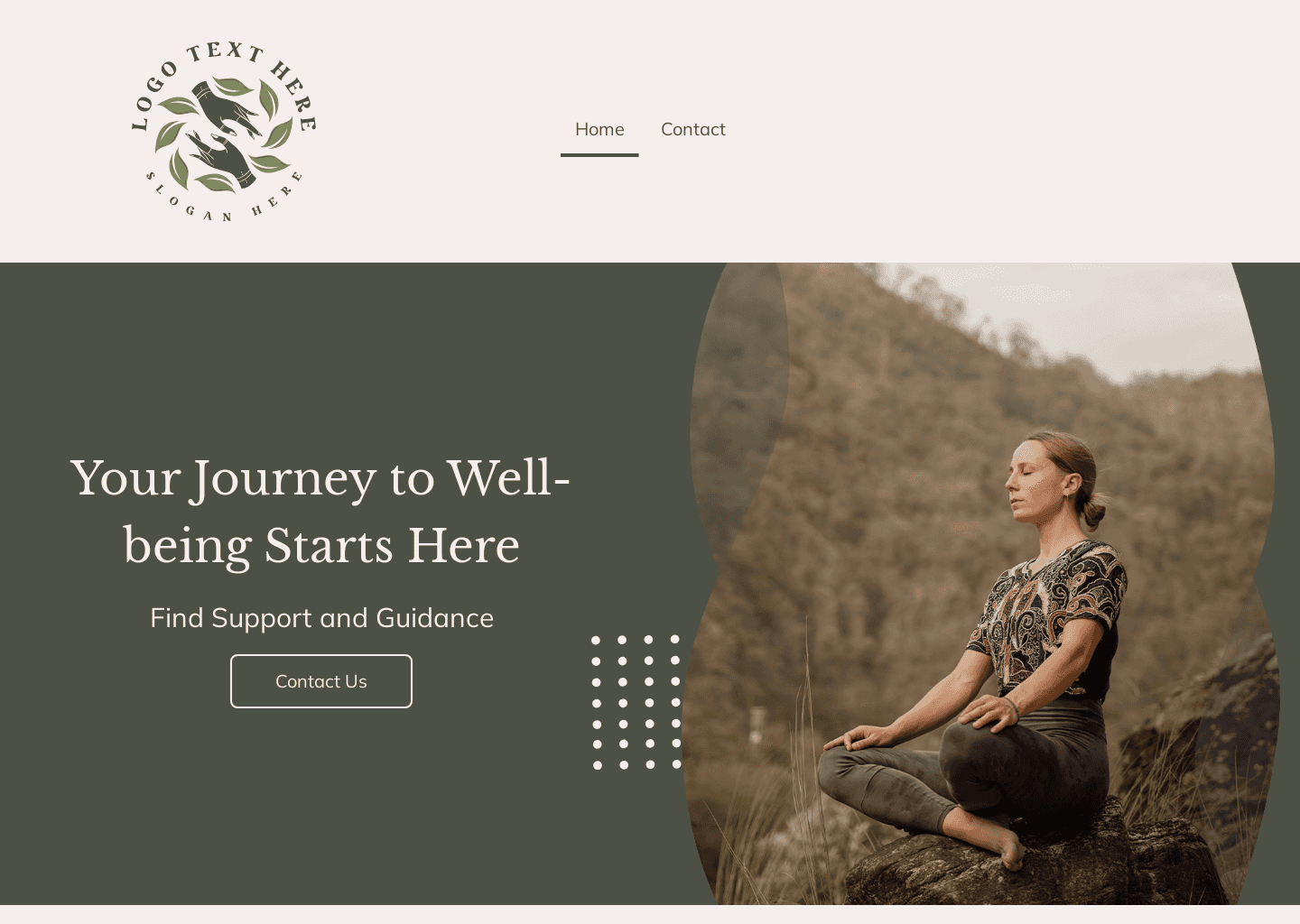 Mental Health Therapist Website Preview