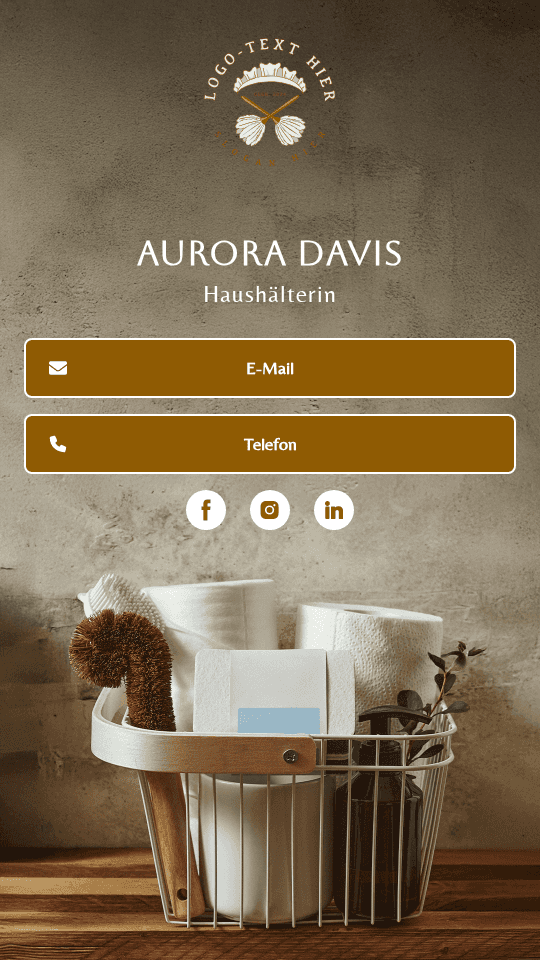 Haushaltslösungen Digital Business Card