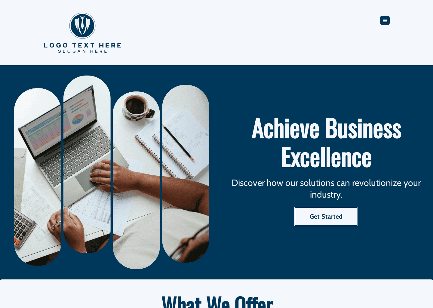 Modern Corporate Business Website Preview