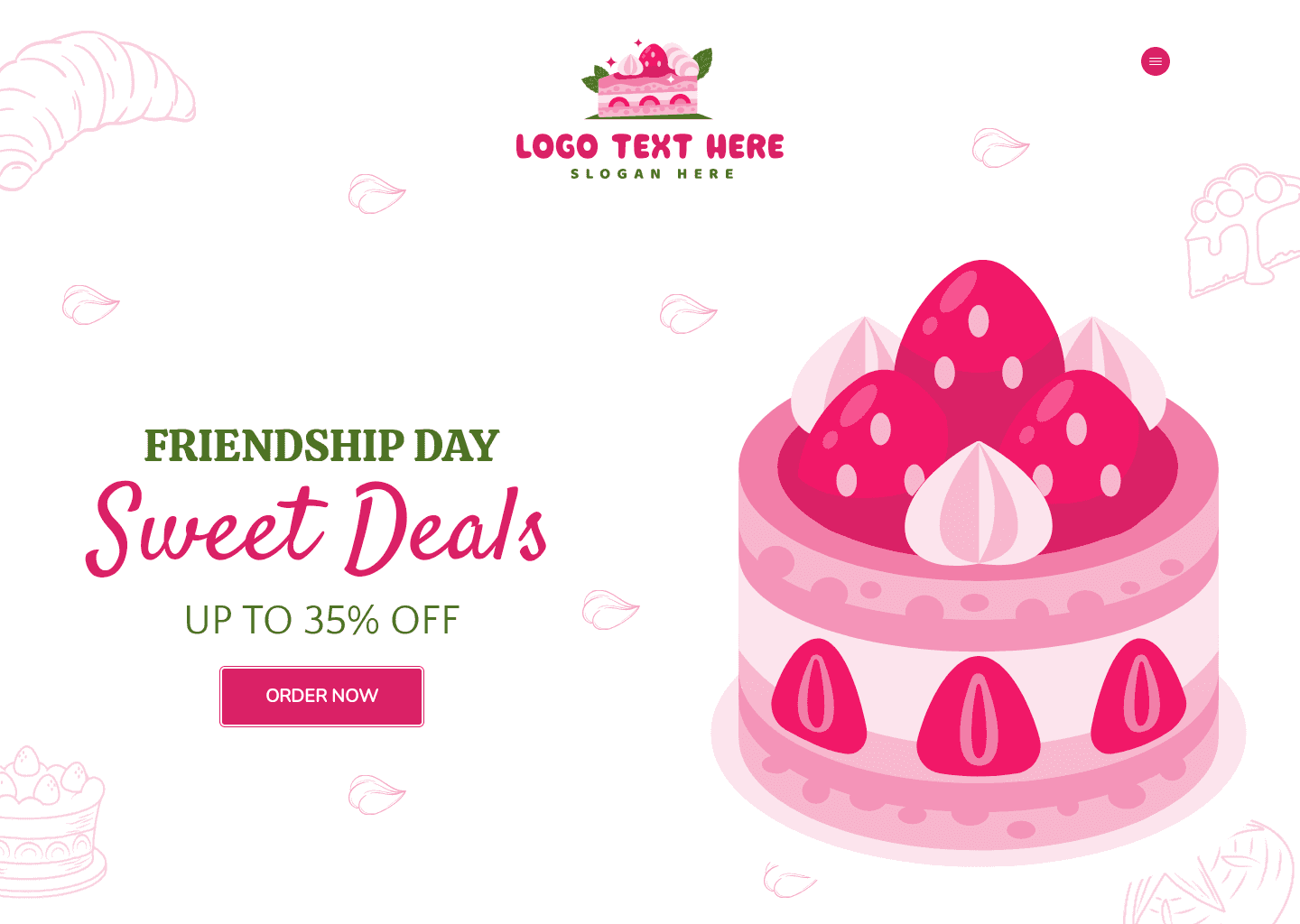 Cake Shop Promo Website