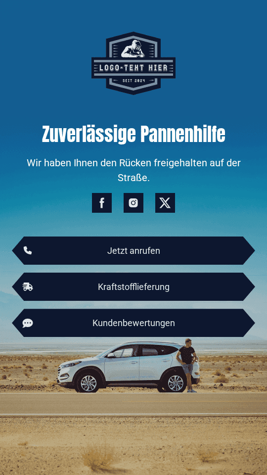 Fahrzeug-Pannenhilfe Link in Bio