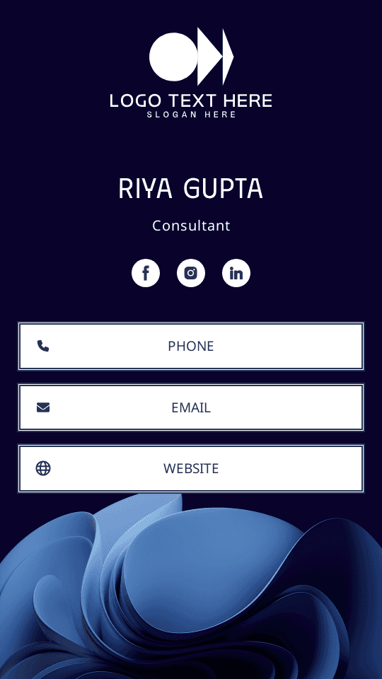 Enterprise Corporate Consultant Digital Business Card