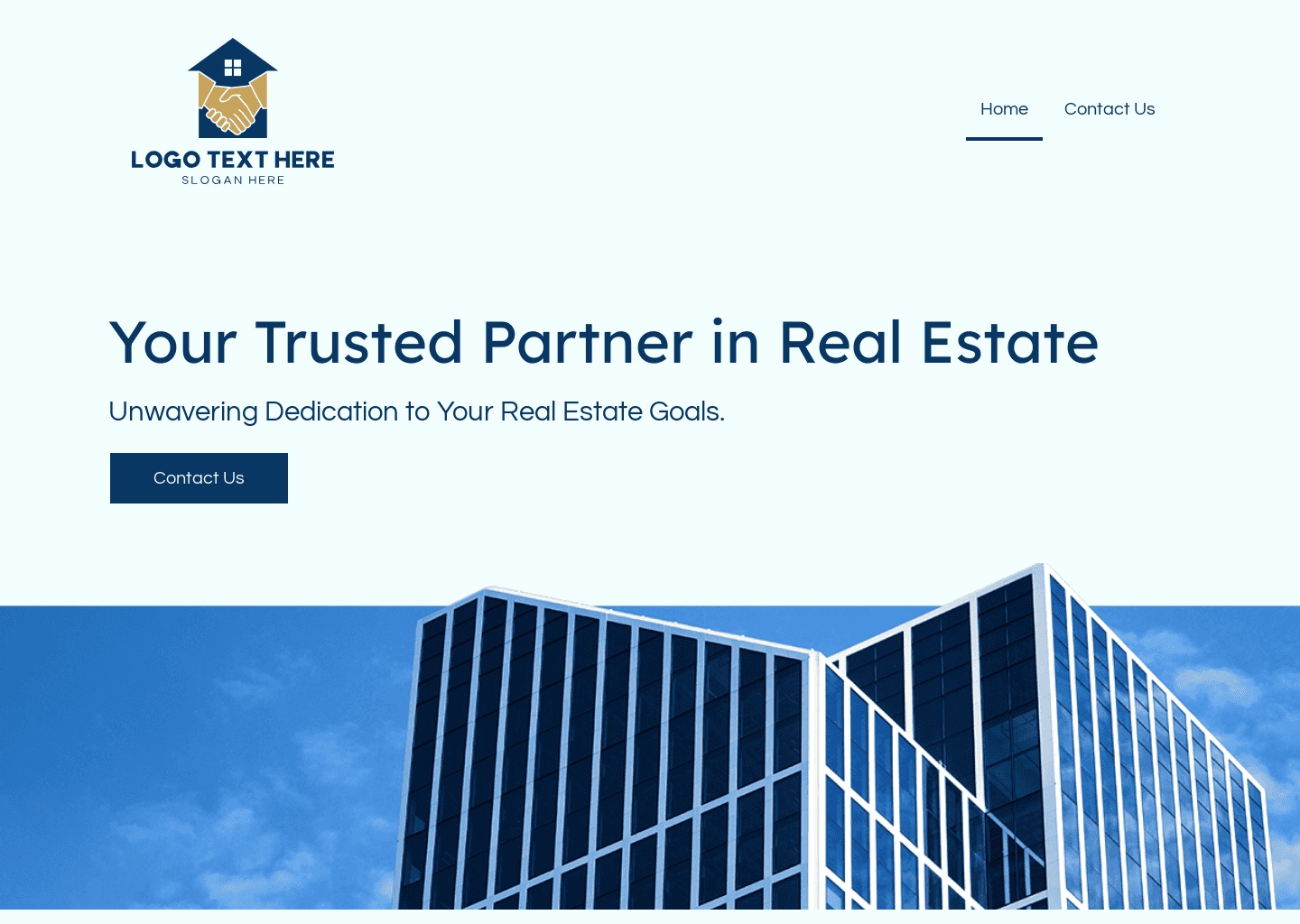 Real Estate Leasing Website Preview