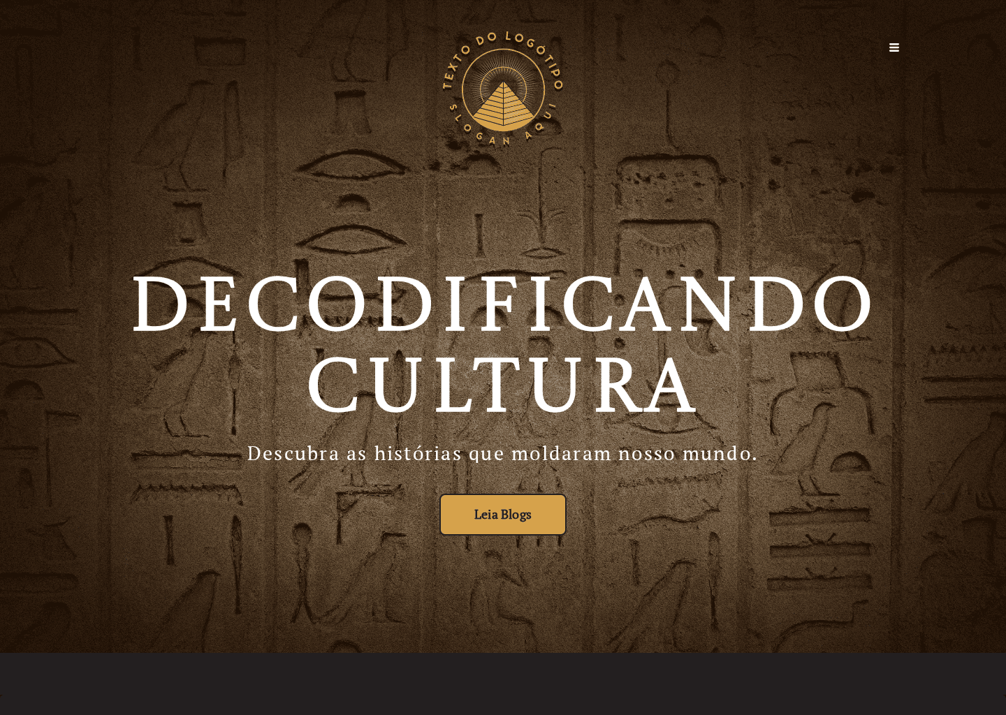Blog de Património Cultural Website Preview