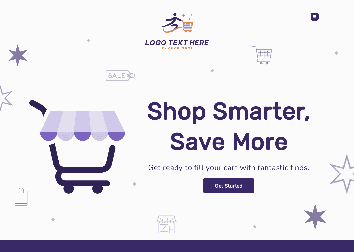 Generic Shopping Sale Website Preview