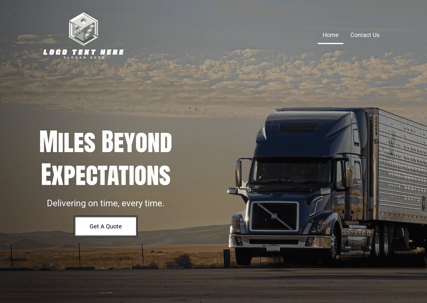 Global Logistics Solutions Website