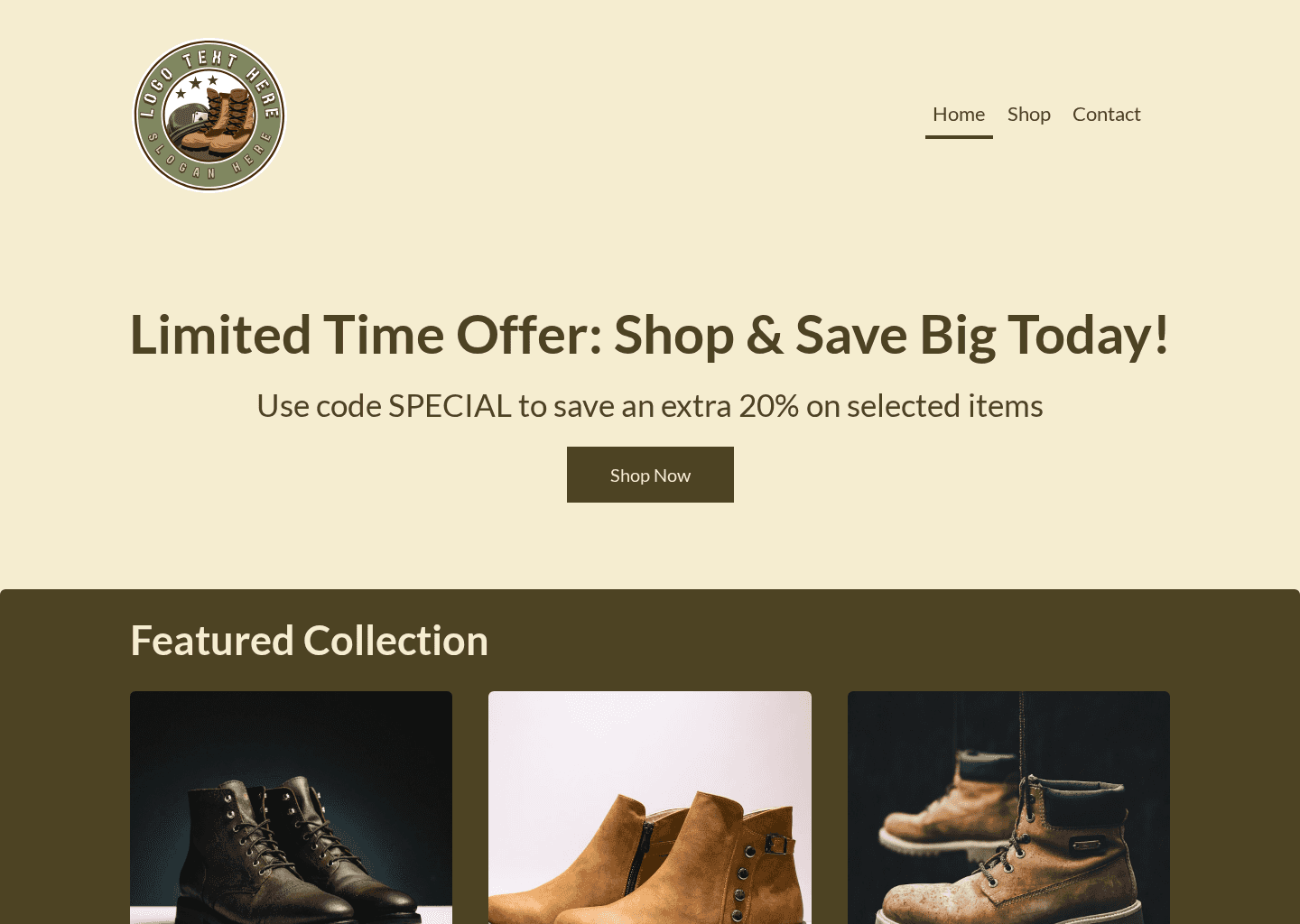 Shop & Save Online Store Website