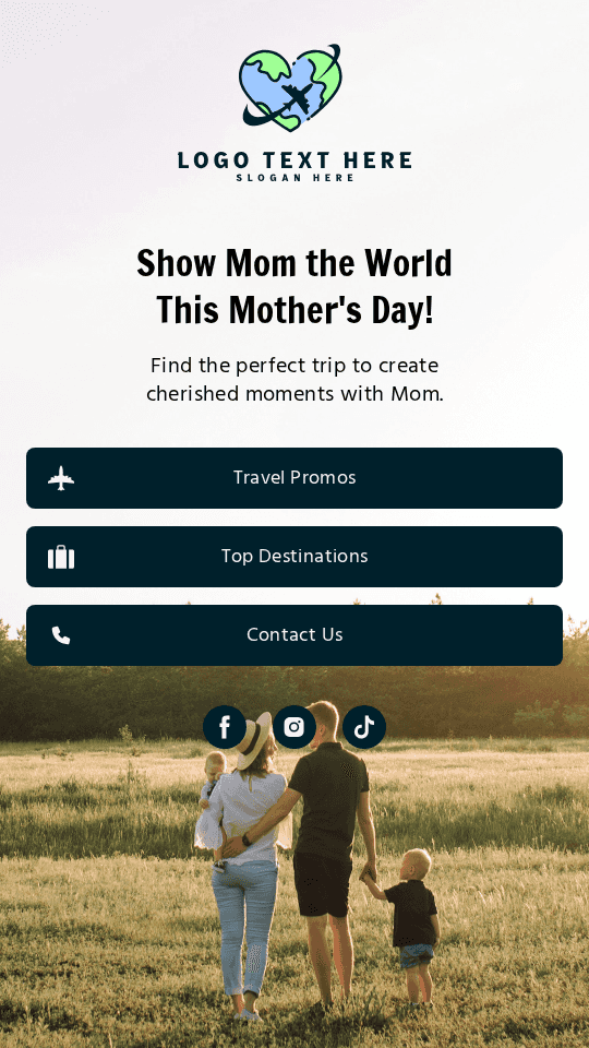 Mothers Day Travel Link in Bio Preview