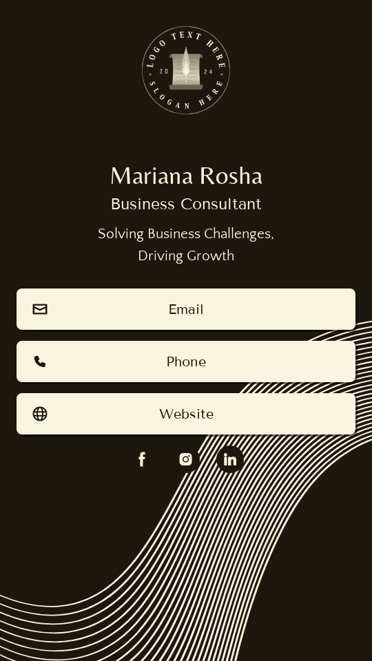 Generic Classic Business Digital Business Card