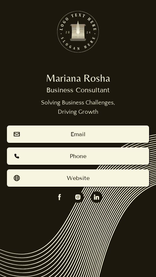 Generic Classic Business Digital Business Card