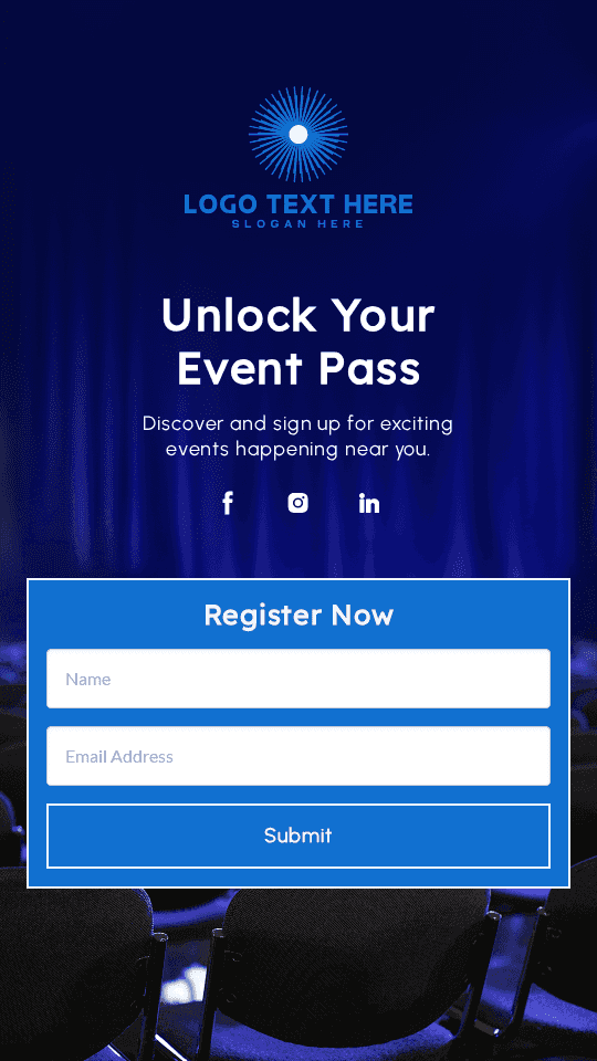 Generic Event Conference Link in Bio Preview